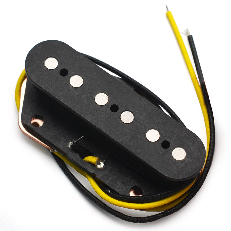 [AUSTRALIA] - SAPHUE Alnico 5 TL Bridge Pickup Fiber Bobbin TL Bridge Pickup Black Guitar Parts 