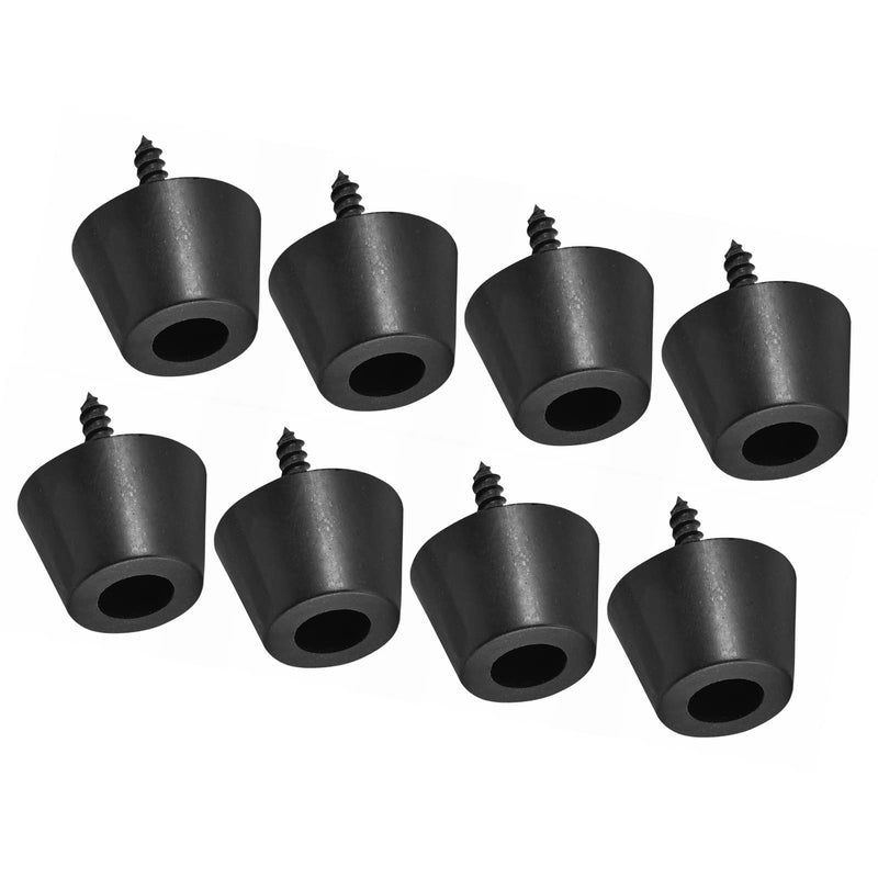 Ubber Bumpers,Rubber Feet,o Feet Isolation,Speaker Rubber Foot,Amp Feet 4 Pairs 30X20Mm Rubber Feet Anti Vibration Base Pad Stand for Speaker Guitar Amplifier W Screws