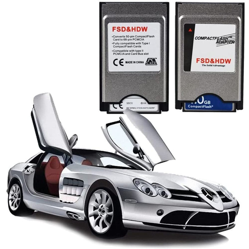 New Compactflash Card to PC Card Adapter Notebook Laptop PCMCIA Compact Flash Memory Card Reader CNC
