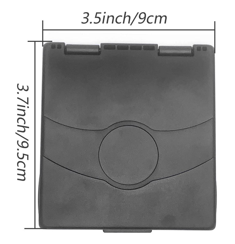 Clarinet Reed Case Saxophone Reed Case Clarinet Reeds Holder Box for Hold 8pcs Reeds 95mm x 90mm x 15mm