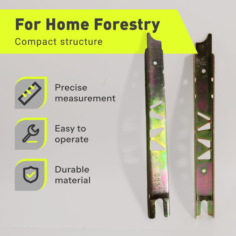 Compatible 1110 893 4000 File Gauge B, Depth Limiting Gauge Chainsaw, Replacement Part for Precise Maintenance and Durability of Your Devices, Perfect Fit and Performance Assurance