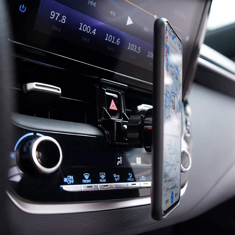 Bwen Car Phone Holder fit for Toyota Corolla 2020-2026,Corolla Cross 2022-2026,Strong Magnetic Auto Dashboard Cell Phone Mount Rotatable Adjustable Car Navigation Cell Phone Automobile Cradles Magnet