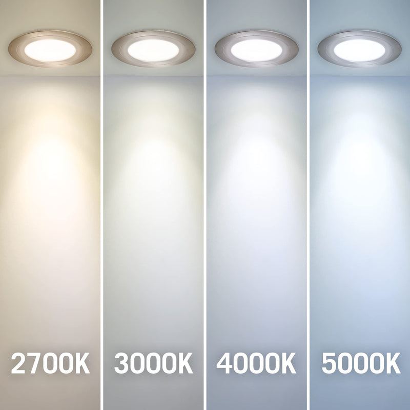 Armacost Lighting 213411 2700K Purevue Dimmable Led Puck Light, Soft White Brushed Steel Soft White (2700K)