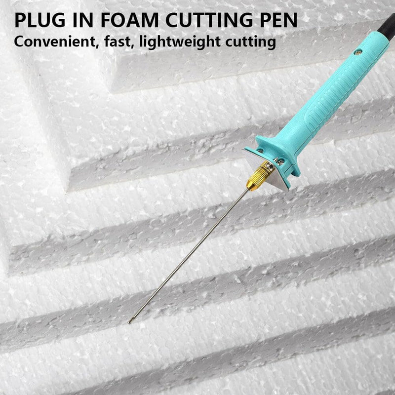 ZOYDP Polystyrene Cutter Hot Wire Cutter, AC110-240V Styrofoam Cutter, 10 cm Styrofoam Cutter, Foam Cutter for Cutting Edges, Heat Cutting Engraving Pen
