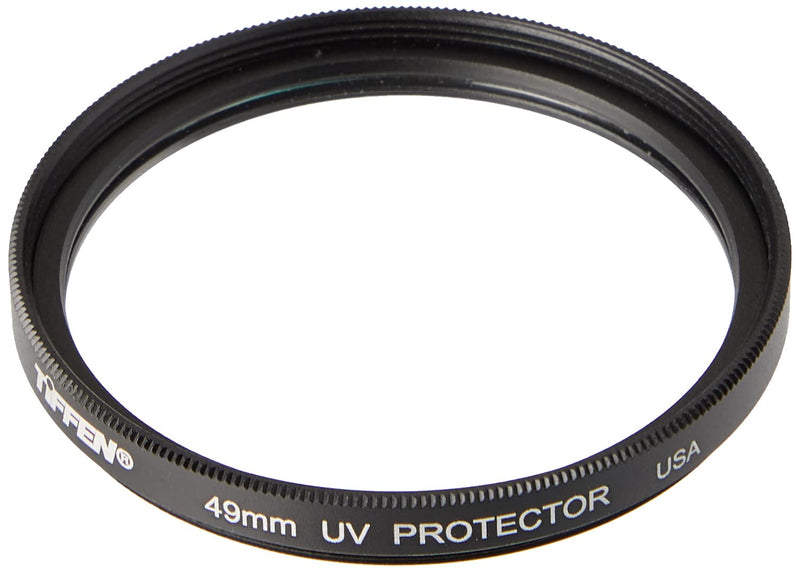 Tiffen 49UVP 49mm UV Protection Camera Lens Filter , Black