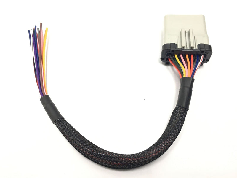 YPP 14 Way RP1226 Male Connector 14Pin to Open Loose Cable 1ft/30cm (Pack of 2) 1ft/30cm (Pack of 2)