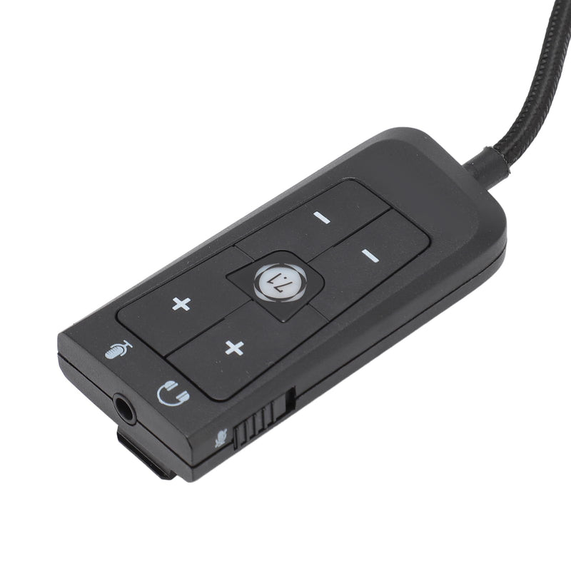 USB Sound USB to 3.5mm Jack Audio Adapter, USB Sound Card USB to 3.5mm Jack Audio Adapter, USB Adapter for HyperX Cloud II, for PS5, for Series X S, for One