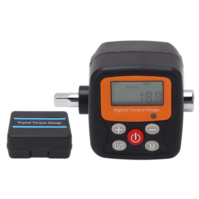 1/4" Drive Digital Torsion Meter 0.9-30Nm Torsion Meter Electronic Torsion Adapter Meter for Car Repair