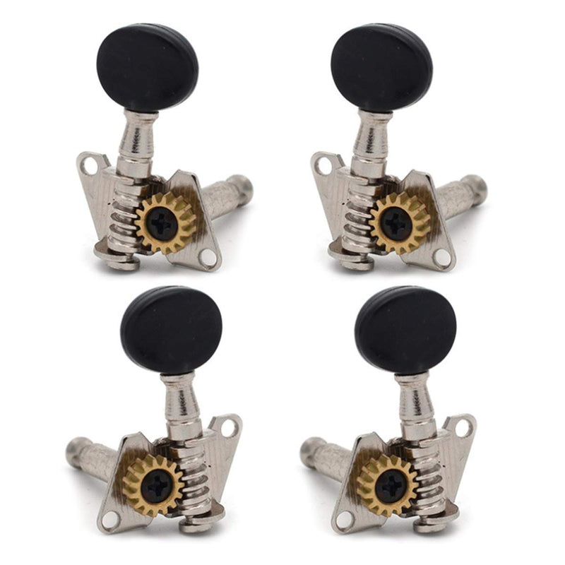 Artibetter 4pcs Ukulele Tuning Pegs Tuner Opened Machine Heads Knobs Tuning Keys for Ukulele 4 String Guitar Parts