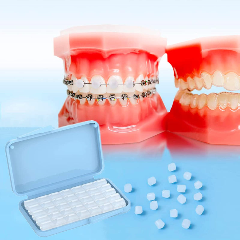 [AUSTRALIA] - Pre-Cut Orthodontic Wax | Dental Wax for Braces (10 Boxes, No Flavouring) 10 stück 