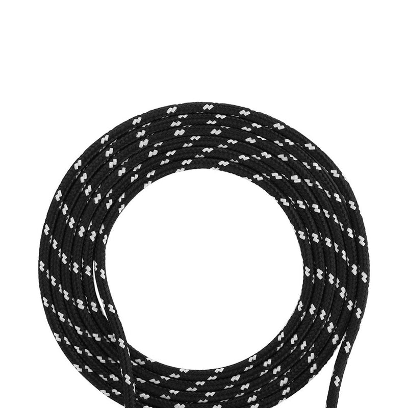 Richer-R 2.2 Meters USB Mouse Lines Wire Mice Cable Replacement Part Repair Accessory for Steelseries kana Mouse Computer Mouse Cable(Black+White) Black+White