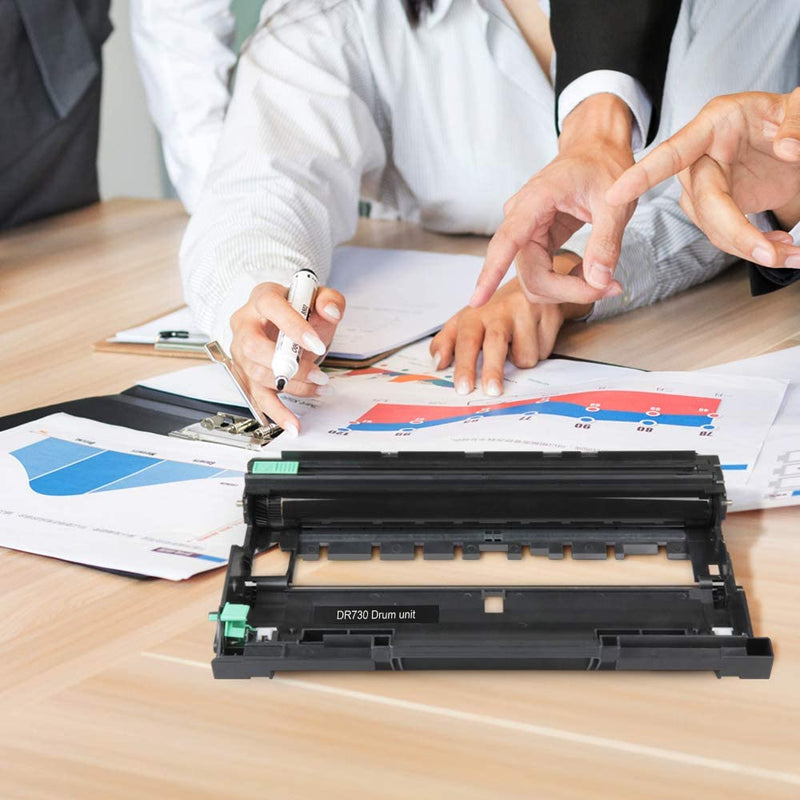 MxVol Compatible Drum Unit Replacement for Brother DR730 DR-730 DR 730 Up to 12,000 Pages use for HL-L2350DW DCP-L2550DW MFC-L2710DW MFC-L2750DW HL-L2395DW Printer (NO Toner)