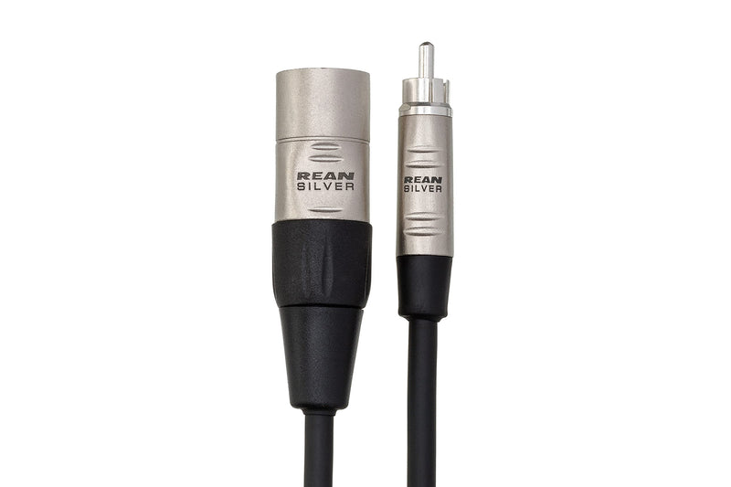Hosa HRX-020 Pro Unbalanced Interconnect, REAN RCA to XLR3M, 20 Feet
