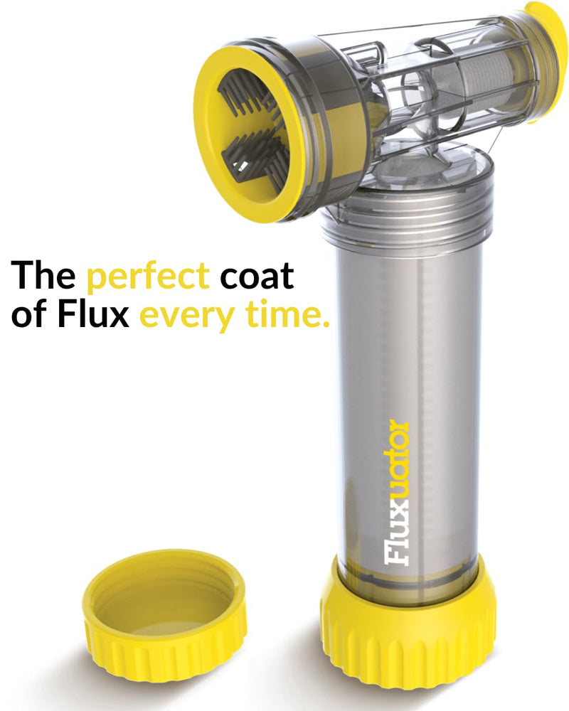 Dual Head Flux Applicator for use on copper pipe