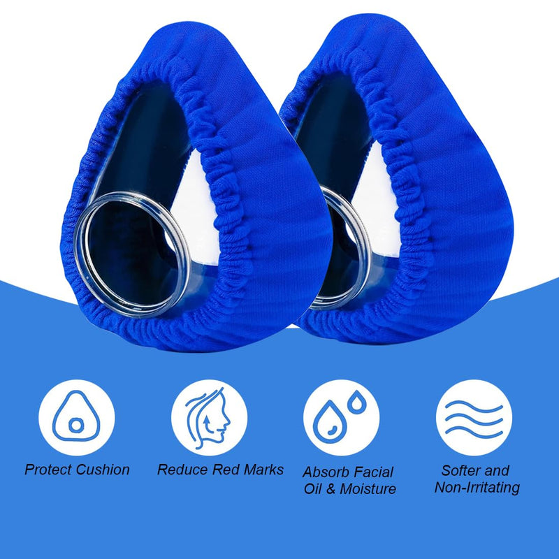 [AUSTRALIA] - CPAP Mask Inserts Nose Protection Mask Insert CPAP Mask Liner Pack of 4 Reusable Mask Cover for CPAP Respiratory Therapy Users 