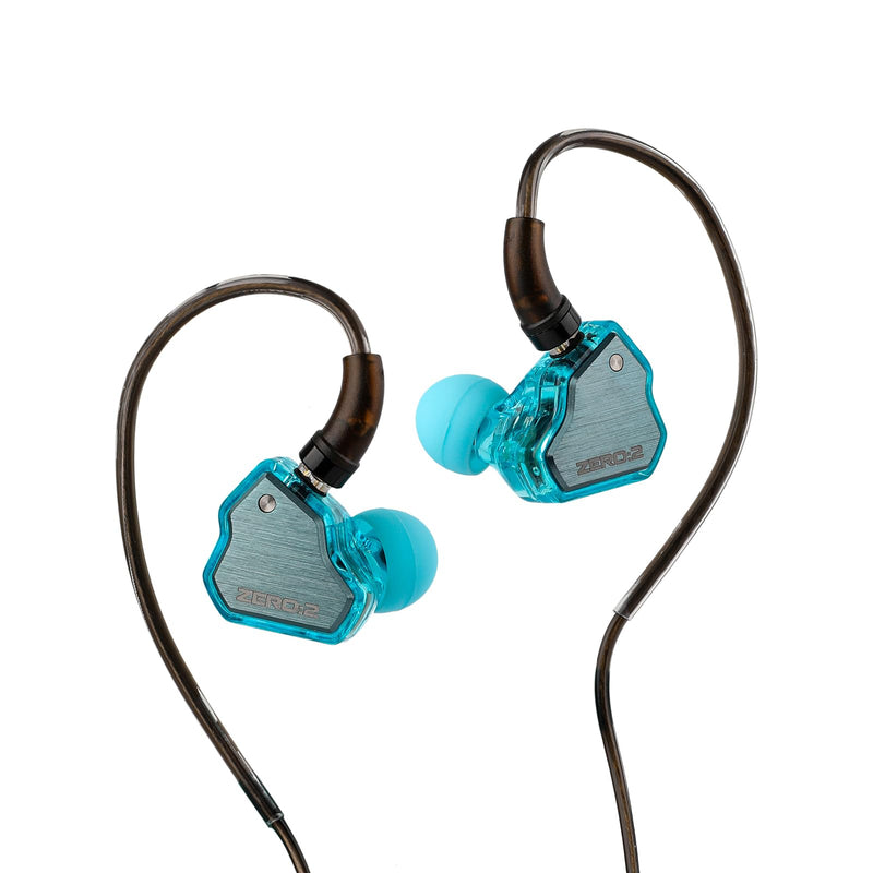 Linsoul 7Hz x Crinacle Zero:2 in Ear Monitor (Blue) Portable Earphone Case