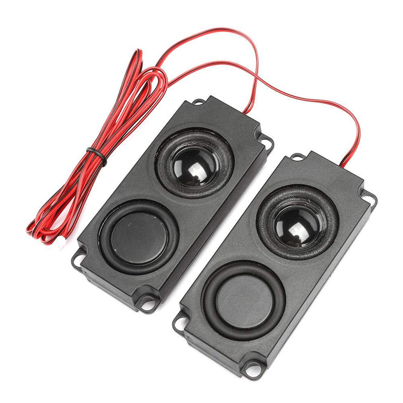 Loudspeaker,8Ω 5W Portable Heavy Bass Audio Cavity 40mm Magnetic Dual Speaker for TV Monitor,High Sensitivity,Great Performance
