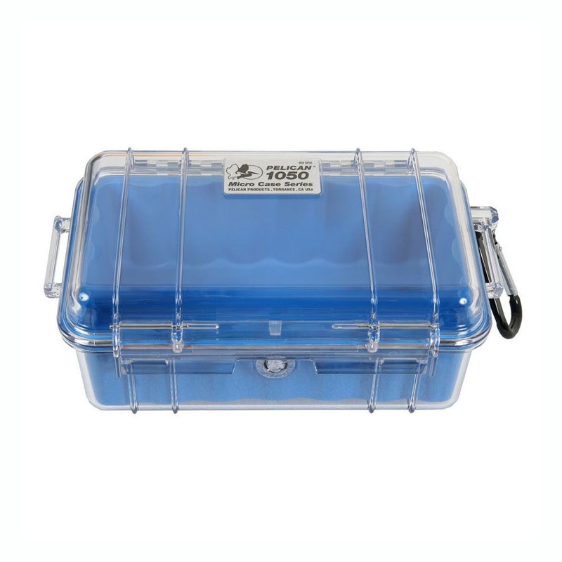 Pelican 1050 Micro Case (Blue/Clear) & Pelican 1040 Micro Case (Black/Clear)