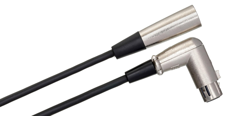 Hosa XFF-125 Male to Right Angle Female XLR Cable, 25-Feet