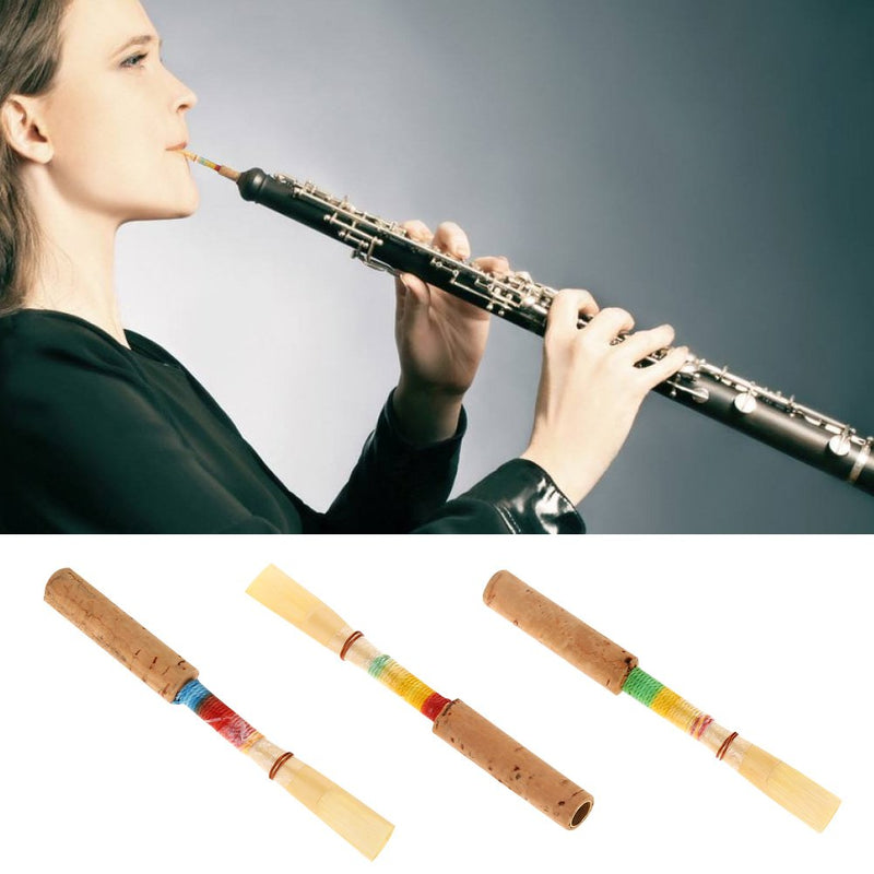 [AUSTRALIA] - Oboe Reeds Beginner,Oboe Reeds Medium Soft,Medium Soft Oboe Reeds,Oboe Reeds with Plastic Storage Box,4Pcs Medium Soft Oboe Reed Wind Instrument Replacement Parts Oboe Reeds Case Medium 