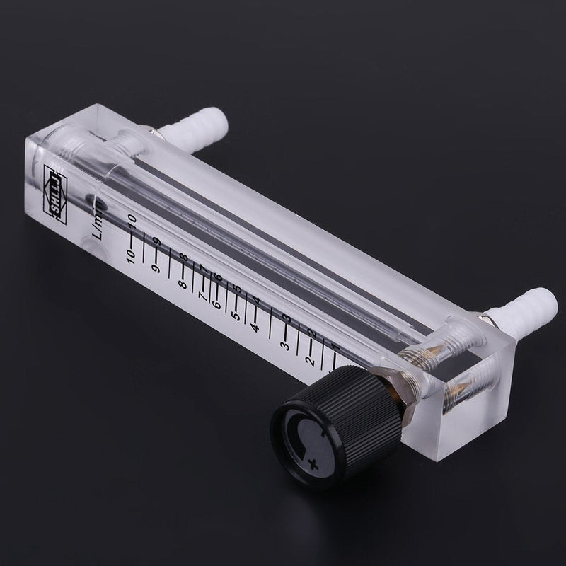 Gas Flow Meter 1-10LPM Oxygen Flow Meter Air Flow Meter Flow Meter with Control Valve Control Valve for Measuring Regulation for Oxygen Air Gas Oxygen Air, Default, air sensor