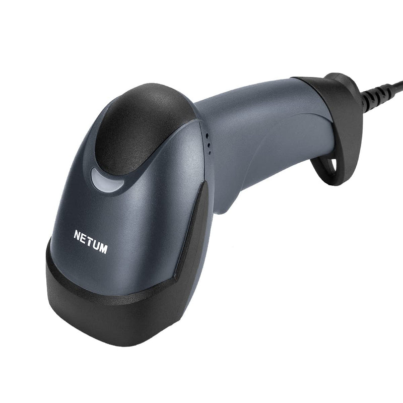 [AUSTRALIA] - NETUM USB Laser Barcode Scanner, Handheld 1D Wired Bar Code Scanner Scanning UPC EAN Reader Gun Retails for Supermarket, Convenience Store, Warehouse - NT-M1 1D -M1 