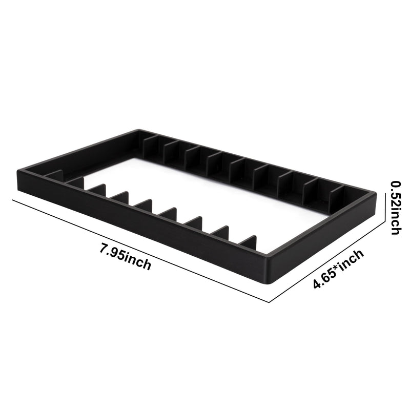 [AUSTRALIA] - 2Packs Cassette Tape Storage Organizer Rack- 20 Slots Audio Cassette Tape Holder, Durable And Stylish Design for Home, Studio, Collectors, Easy to Move And Organize Audiotapes 