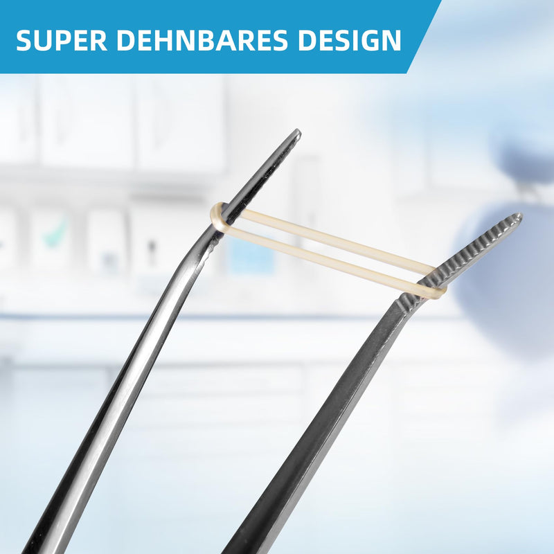 [AUSTRALIA] - Annhua Dental Braces with 5 Placements, 500 Pieces Braces Orthodontic Elastic Rubber Bands for Braces, Gap Teeth, Crooked Teeth, etc. (Rabbit 3/16 Inch 3.5 oz) Rabbit 3/16" 3.5oz 