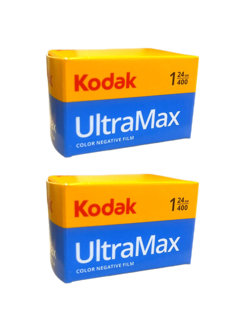 Kodak Ultramax 400 Color Negative Film (ISO 400) 35mm 24-Exposures - 2 Pack (2 Items)