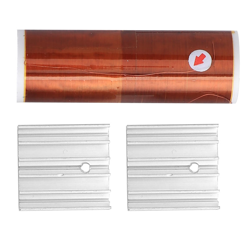 Coil Module, Arc Plasma Speaker Mini Coil DIY Electronic Kit Tool 15 W DC 15-24 V 2 A, Electronic Coil Teaching Learning Module, Wireless Transmission Coil, Default