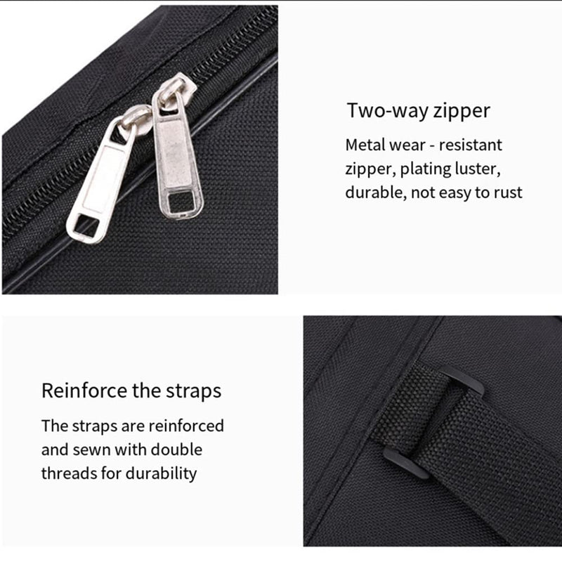 [AUSTRALIA] - H&Z Simple 40 41 42 Inch Acoustic Folk Guitar Bag Backpack Double Straps 600D Oxford Guitar Soft Carry Case Guitar Cover (41 inch) 41 inch 
