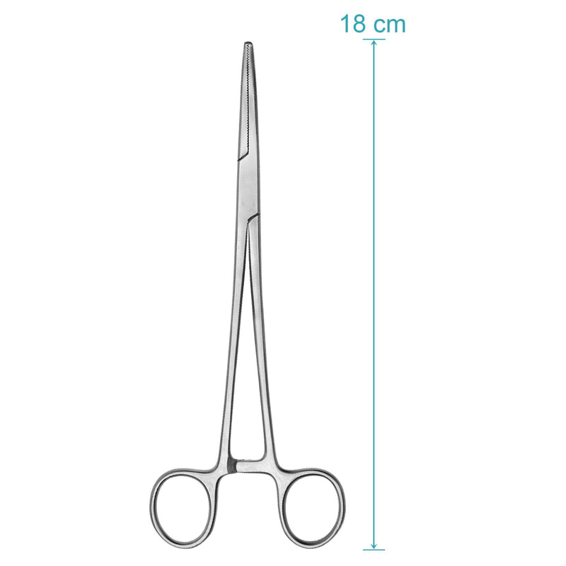 Artery Forceps Spence-Wells - Fishermans Locking Forceps - Curved - Length: 7.1" / 18 cm - Stainless Steel
