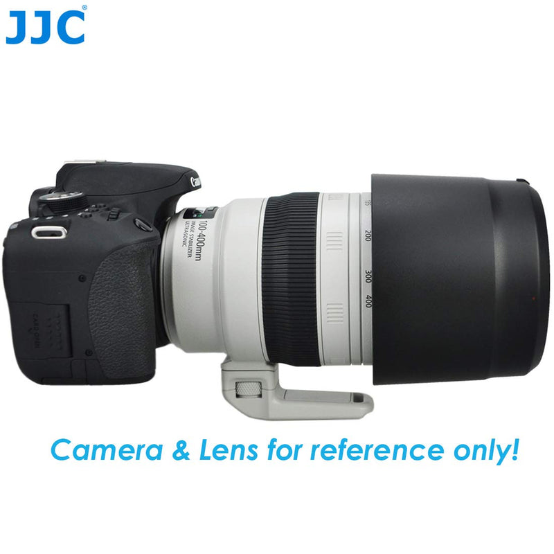 JJC LH-83D Dedicated Bayonet Lens Hood, Compatible with CANON EF 100-400mm f/4.5-5.6L IS II USM Lens, 100 400mm IS II USM Lens Hood, Filter Access Window for CPl ND Adjust, ET83D, replace ET-83D Hood