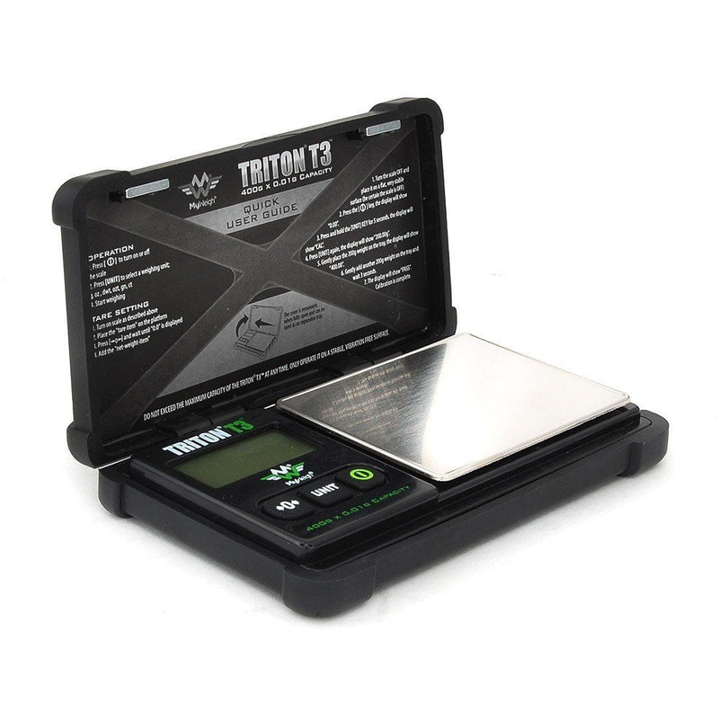 My Weigh T3-400 Triton T3 400 Gram x 0.01 Digital Pocket Scale Black UNT