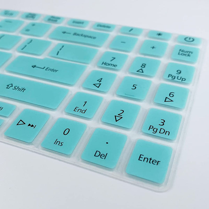 Keyboard Cover for 15.6 Acer Aspire 5 Slim Laptop A515-46 A515-45/45G A515-56/56T/56G A515-55/55G/55T A515-54/54G A515-53/53G/53K A515-52 A515-45/45G, Acer Swift 3 SF315-52/51 Hotblue