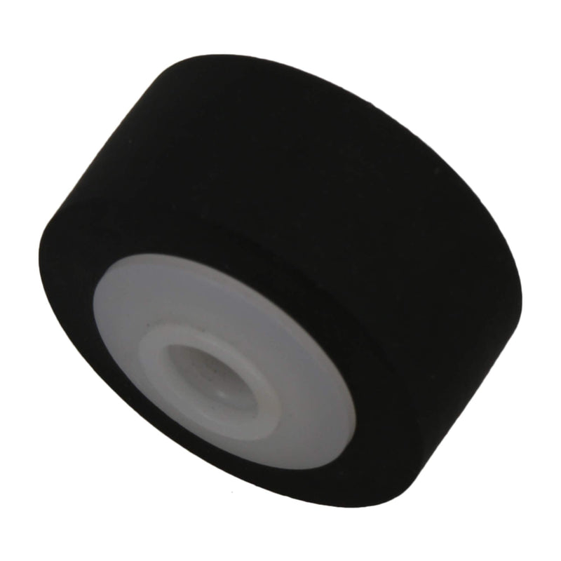 5 Pcs Inner Dia 0.1Inch Rubber Bearing Roller Guide Pulley Bearing Wheel Pinch Roller for Audio Radio Tape Recorder