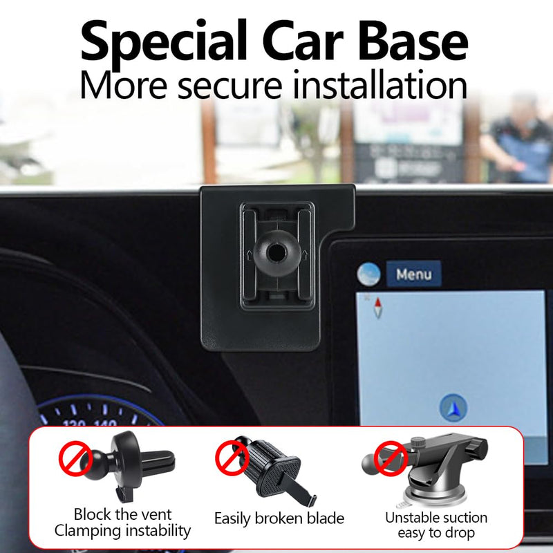 Car Phone Holder Mount for Hyundai Palisade 2020 2021 2022 2023 2024 2025 Auto Accessories Interior Decoration Mobile Cell Smartphone Bracket