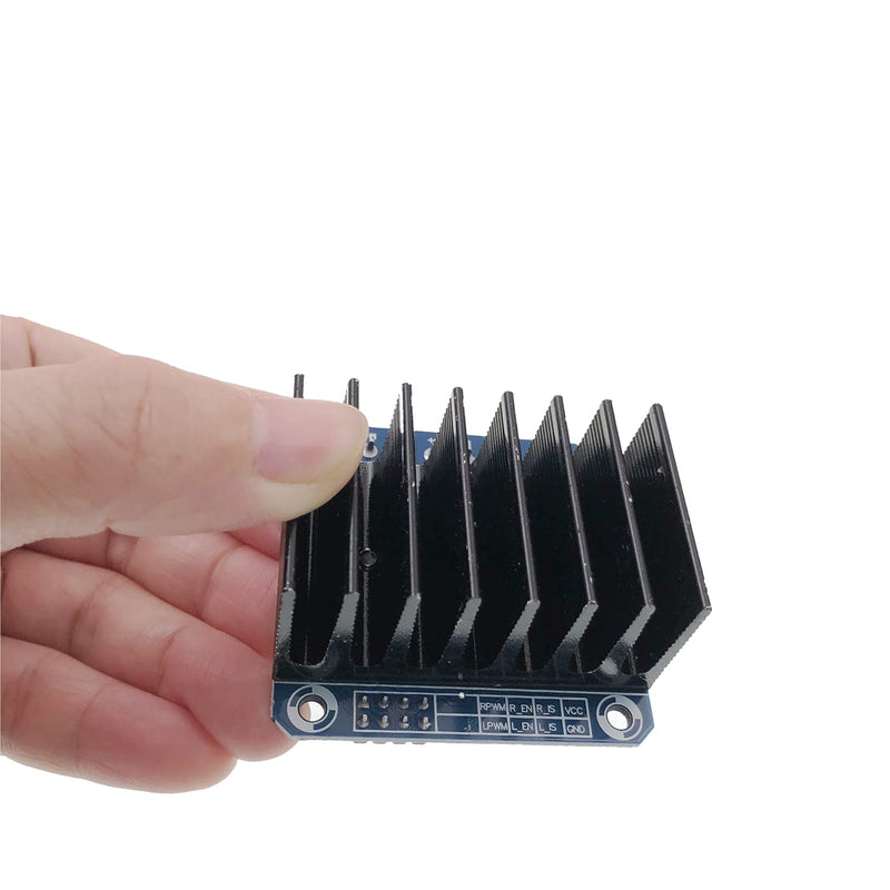 [AUSTRALIA] - JZK BTS7960B 43A High Performance Double DC Stepper Motor Driver Module Board H-Bridge PWM for Smart Car 