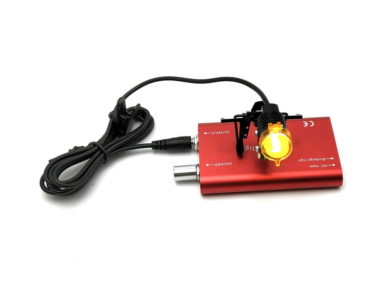 BONEW Red LED Headlight Bulb with Filter 3W Dental Surgery