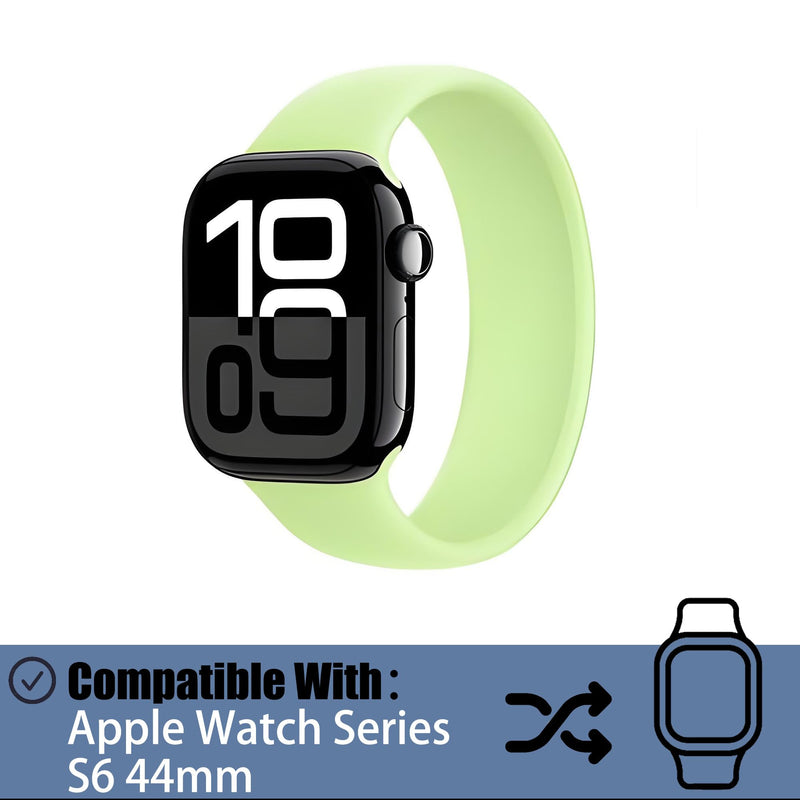New Back Cover Glass Heart Rate Part Connector Con NFC Compatible with Apple Watch Series S6 44mm(Only for Cellular) with Upgraded Repair Tools Kit