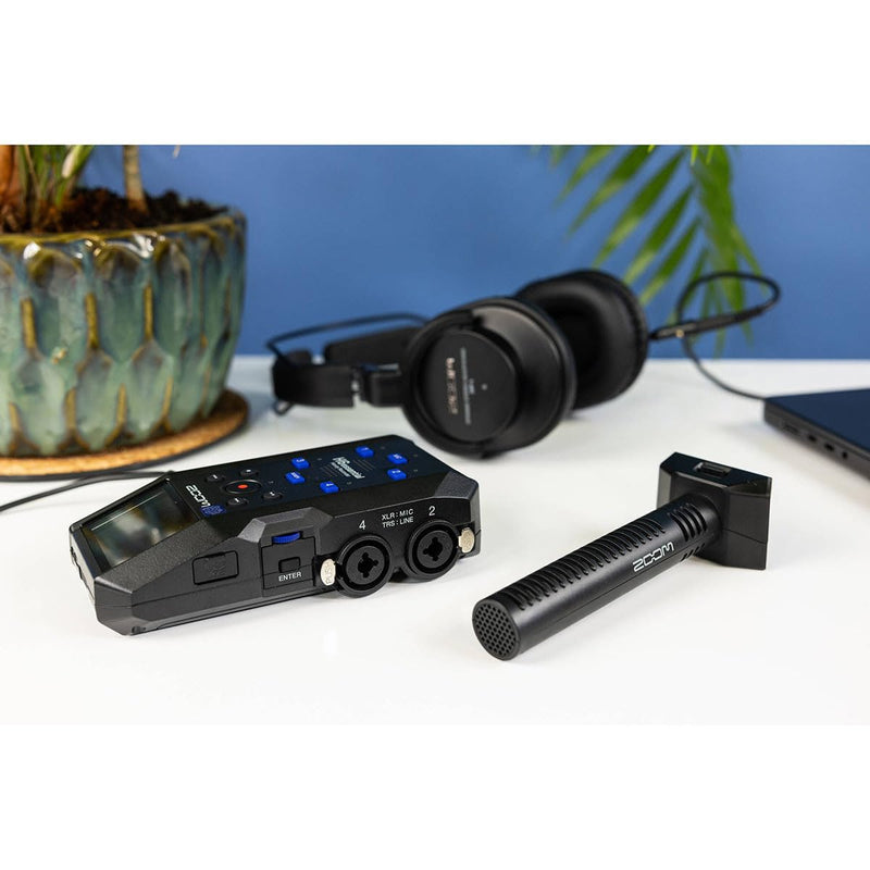 Zoom SSH-6E Supercardioid Condenser Stereo Shotgun Microphone Capsule for H6essential Portable Recorder
