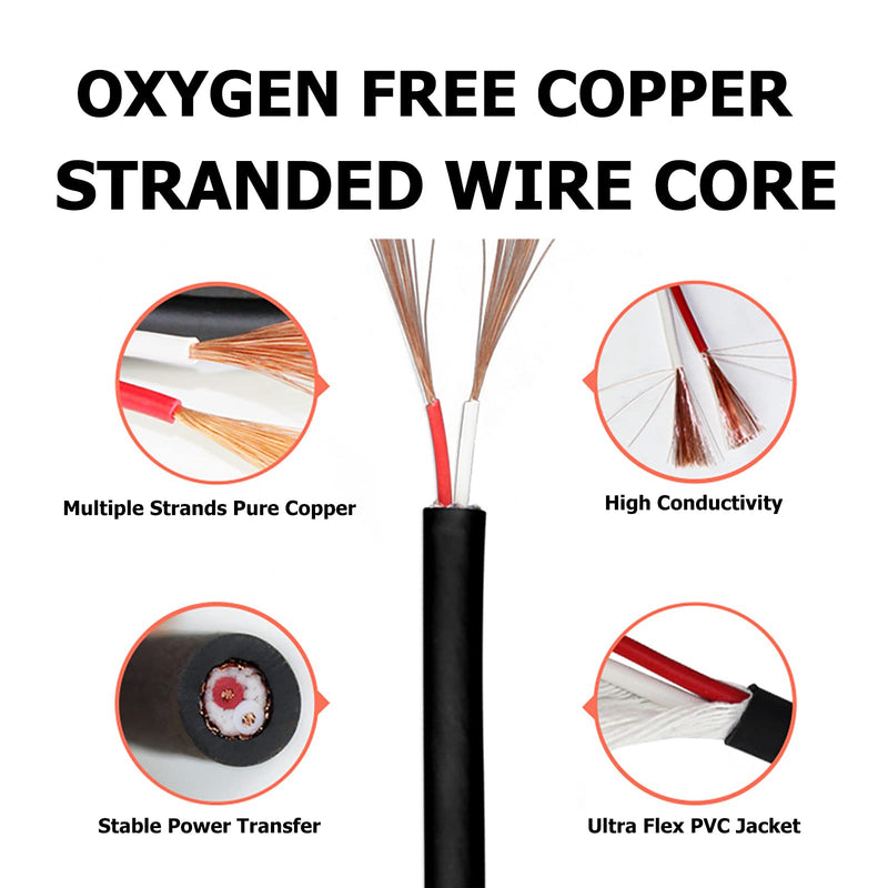 15 Feet Pack of 2 SpeakOn to XLR Cable - 2pcs Speak-On Male to 3 Pole XLR Female Extension Wire - 15ft. DJ PA Stage Audio Jack Microphone 3 Pin Connection Wiring with Twist Lock 15ft. - 2 Packs