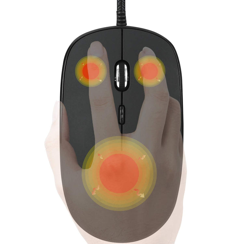 ValueRays USB Heated Mouse, All Surface Heat, Palm Warm Mouse, Warm Computer Mouse, Heated Computer Mouse, Mouse Hand Warmer, Optical Mouse - New 2020 Design!