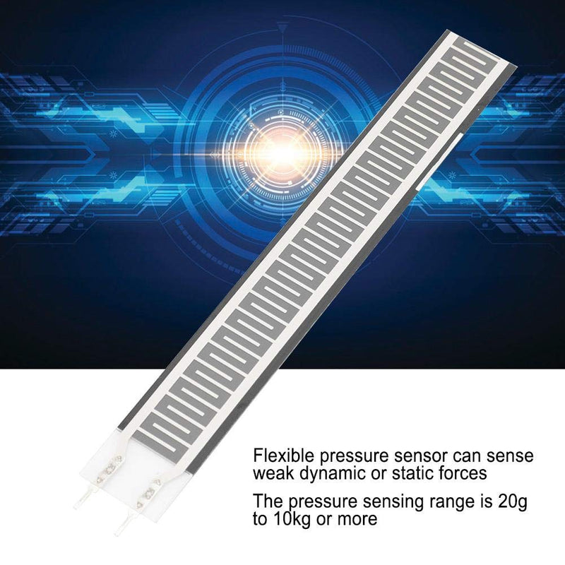 Walfront Pressure Sensor, RP-L-110 Resistive Thin Film Pressure Sensor Flexible Force Sensitive Resistance, 20g~10kg or More