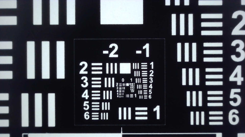 [AUSTRALIA] - 6x6 Slide by Vlads Test Target in 70x70 mm Mount for Camera Scanning Tune-up. Digitize Your Priceless Slides and Negatives with The Highest Sharpness and Fidelity. 