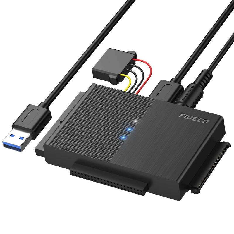 M.2 NVMe SSD Enclosure and USB 3.0 to SATA or IDE Adapter