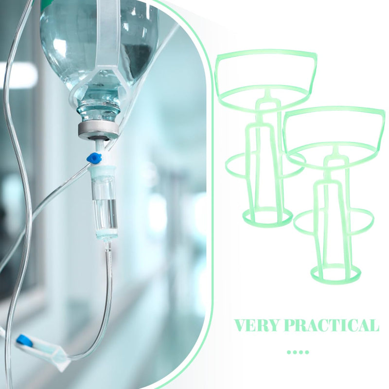 Healvian 36 Pieces Infusion Bottles Mesh Hangers Reusable Saline Bottle Holder Infusion Bottle Mesh Covers Infusion Bottle Holder for Safe Storage