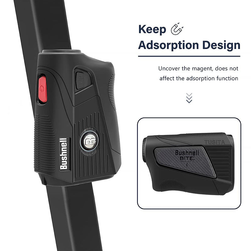 TUSITA Silicone Case Compatible with Bushnell Tour V5 Black