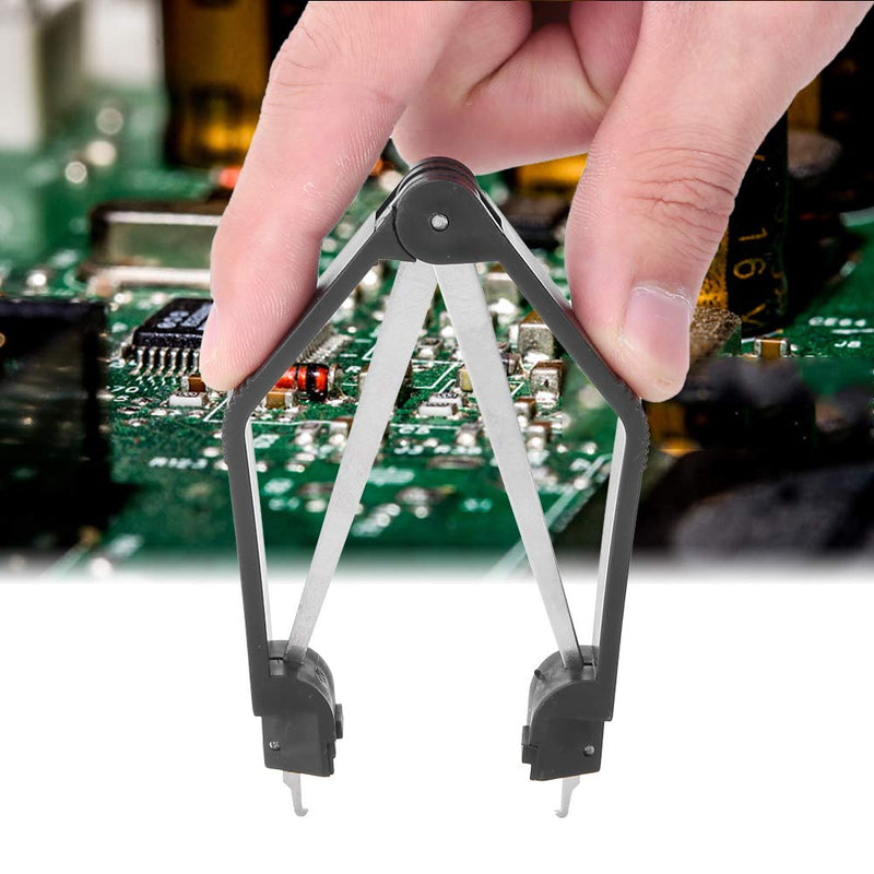 IC Extractor Removal Puller, Chip Extractor, IC Extractor Tool, Logic Gates, Stainless Steel IC Chip Removal Tool Motherboard Component Ic E