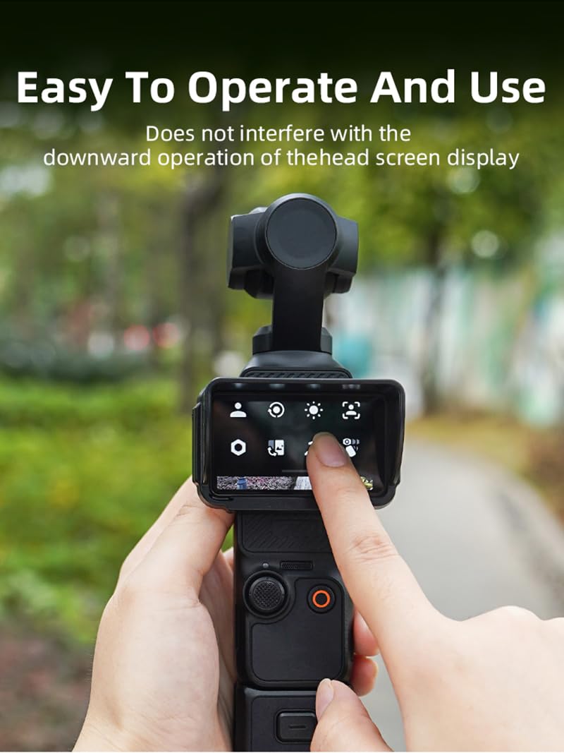 [AUSTRALIA] - for DJI Osmo Pocket 3 Screen Sunshade Cover Hard PC Sun Hoods Protector Accessories 